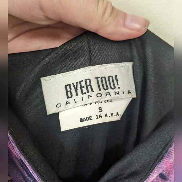 Vintage Y2K black and pink printed dress - Picture 5 of 8